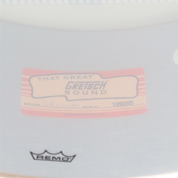 GRETSCH USA Custom Snare Drum 14×5 [GRNT-0514S-8CL 309 ／TURQUOISE PEARL] 【店頭入荷！】 画像7