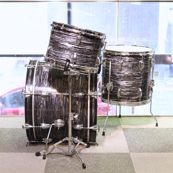 Ludwig 【値下げしました！】Ludwig 60s DownBeat 3pc Drum Kit [20BD，14FT，12TT] 【VINTAGE】 画像2