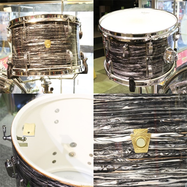 Ludwig 【値下げしました！】Ludwig 60s DownBeat 3pc Drum Kit [20BD，14FT，12TT] 【VINTAGE】 画像6