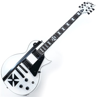 LTD IRON CROSS (Snow White w/Black Stripes) [James Hetfield Signature Model] 画像1