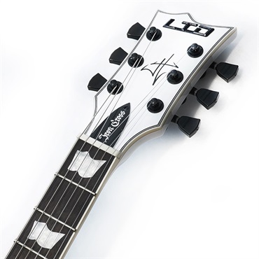 LTD IRON CROSS (Snow White w/Black Stripes) [James Hetfield