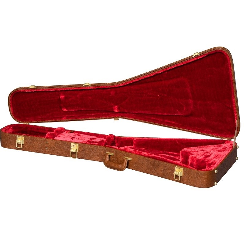 Gibson Flying V Original Hardshell Case (Brown) [ASFVCASE-ORG] 画像1