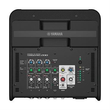 YAMAHA STAGEPAS200 【ポータブルPAシステム】【※バッテリーは別売りのモデルとなります】 画像8