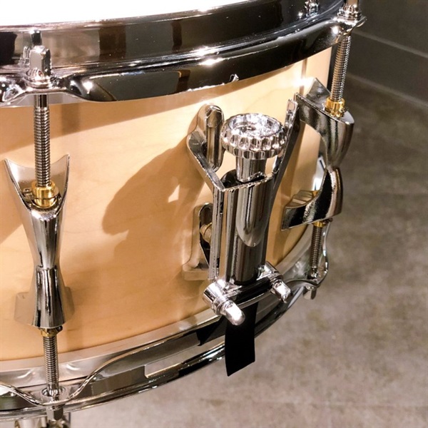 INDe 【値下げしました！】Flex-Tuned Maple Snare Drum 14×5.75 - Natural Matte Lacquer 画像1