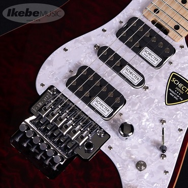 SCHECTER SD-2-24-AL (See-Thru Red/Maple) 画像3