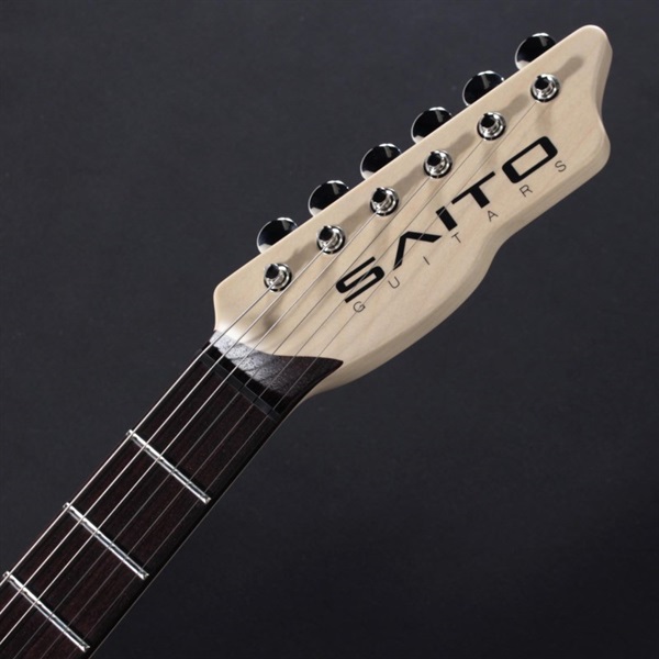 SAITO Guitars S-Series S-624 HH (Chamonix White)#232109 - champs