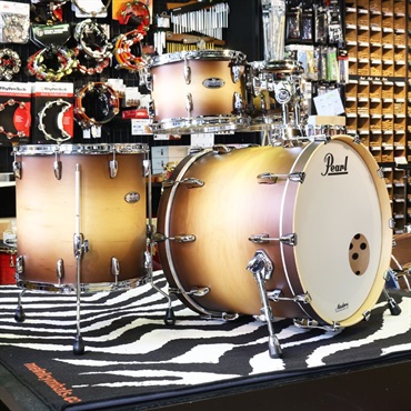 Pearl 【値下げしました！】Masters Maple Complete MCT 4pc kit [MCT924BEDP/C #351 Satin Natural Burst] 【タムホルダー付属】 画像1