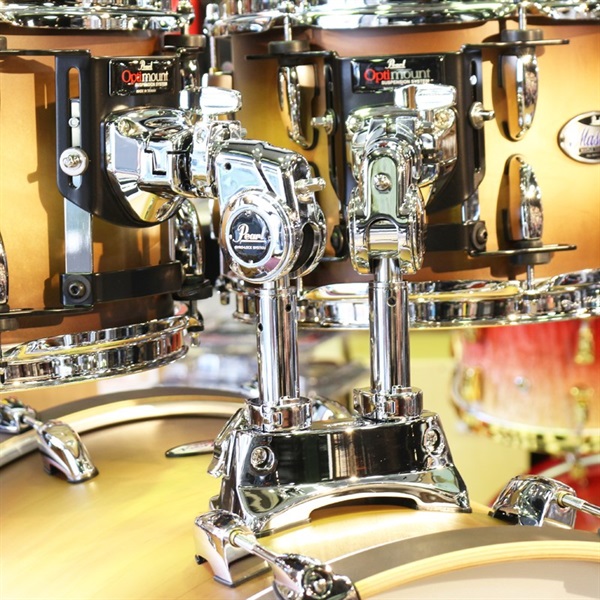 Pearl 【値下げしました！】Masters Maple Complete MCT 4pc kit [MCT924BEDP/C #351 Satin Natural Burst] 【タムホルダー付属】 画像6