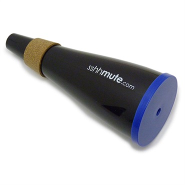 Bremner ブレンナー / sshhmute Practice Mute Blue トランペット、コルネット用 ミュート【受注生産カラー】 画像1