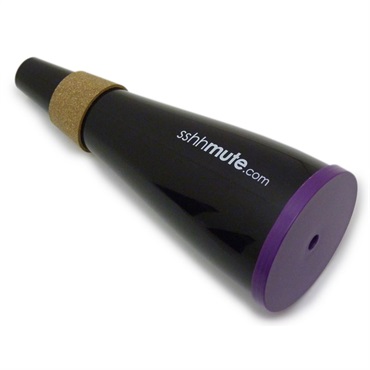 Bremner ブレンナー / sshhmute Practice Mute Purple トランペット、コルネット用 ミュート【受注生産カラー】 画像1
