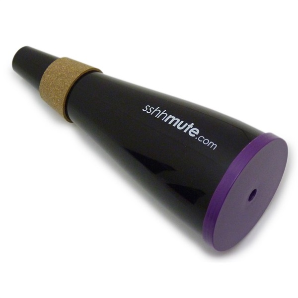 Bremner ブレンナー / sshhmute Practice Mute Purple トランペット、コルネット用 ミュート【受注生産カラー】 画像1