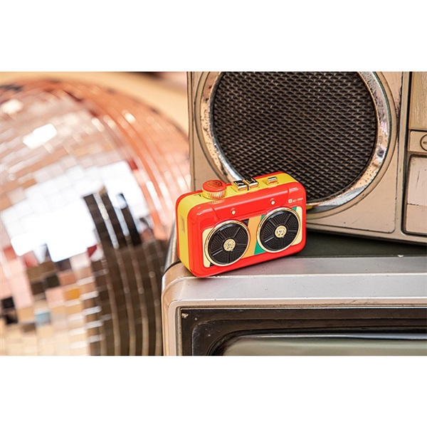 【色: ペッパー】MUZEN DISCO Bluetooth スピーカー コンパ 色: ペッパー】MUZEN DISCO Bluetooth スピーカー コンパ