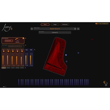 SYNTHOGY Ivory 3 German D Upgrade from Ivory 2 Grand Pianos【アップグレード版】(オンライン納品)(2時間以内に納品) 画像1