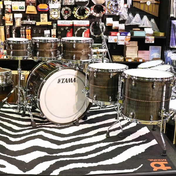 TAMA STAR BUBINGA 5pc Drum Kit [22BD，16&14FT，12&10&8TT] - Pewter