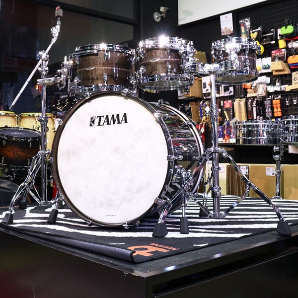 TAMA STAR BUBINGA 5pc Drum Kit [22BD，16&14FT，12&10&8TT] - Pewter