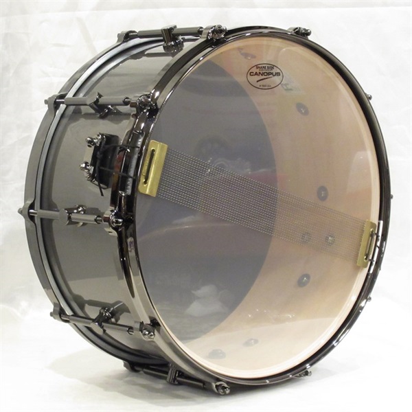 CANOPUS MTR-1465-DH / Gun Metallic [Type-R BULLET -Maple 10ply- 14×6.5 / Diecast Hoops] 画像6