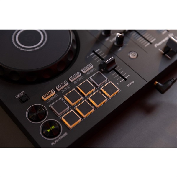 Pioneer DJ 【DDJ-400後継モデル】DDJ-FLX4 + PCスタンド + DM-40D 
