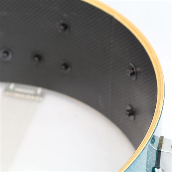 Pearl Carbon Ply Maple Snare Drum 14×5.5 [CMN1455S/B]  / Blue Sparkle 画像7
