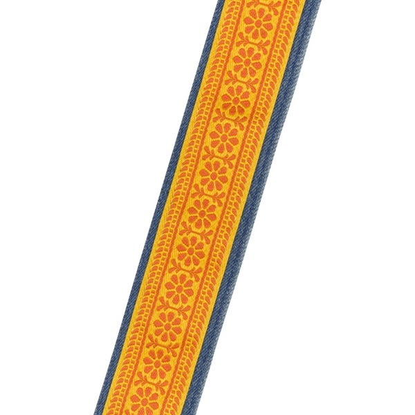 Fender USA George Harrison Dark Horse Floral Strap (Orange) [#0990639106] 画像3