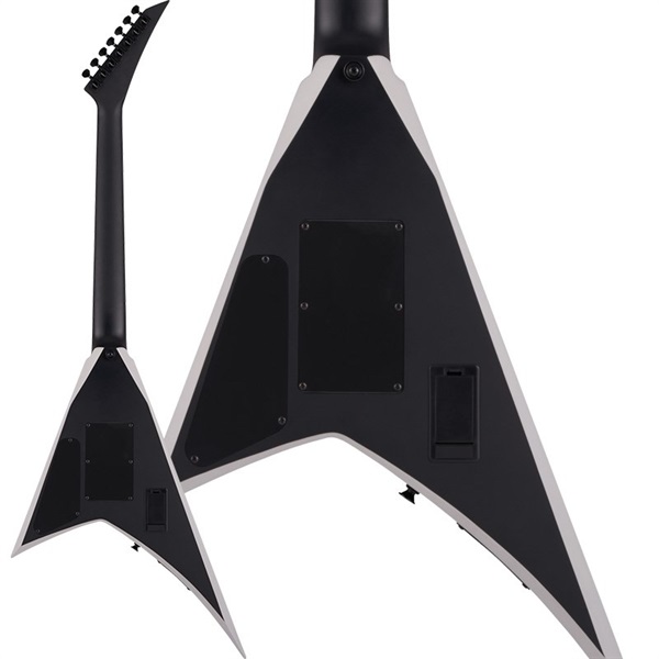 Jackson/X Series Rhoads RRX24-MG7 Satin Black with Primer Gray Bevels 