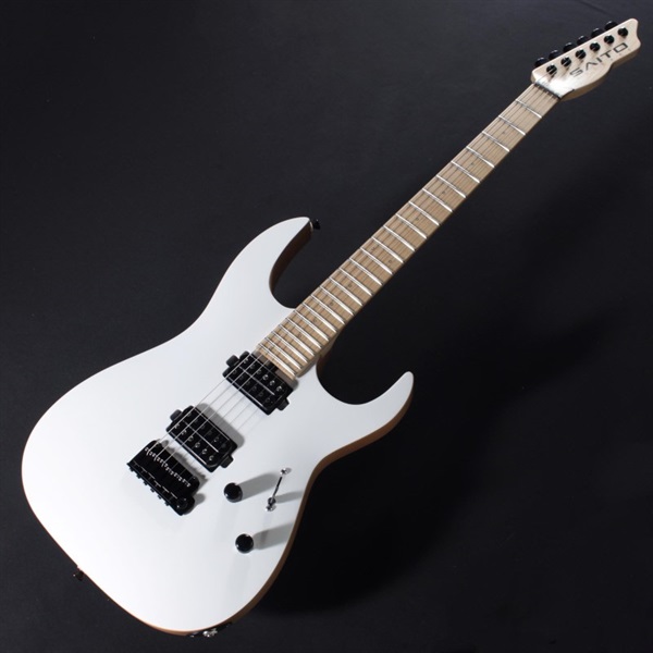 SAITO Guitars S-Series S-624 HH (Chamonix White)#232109 ｜イケベ 