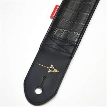 NAZCA STRAP BLACK CROCODILE 画像1