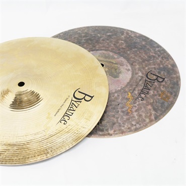 MEINL USED 中古 B13SH-B [Byzance Brilliant / Derek Roddy Signature Serpente HiHat 13pr] [1216g／1008g] 画像6