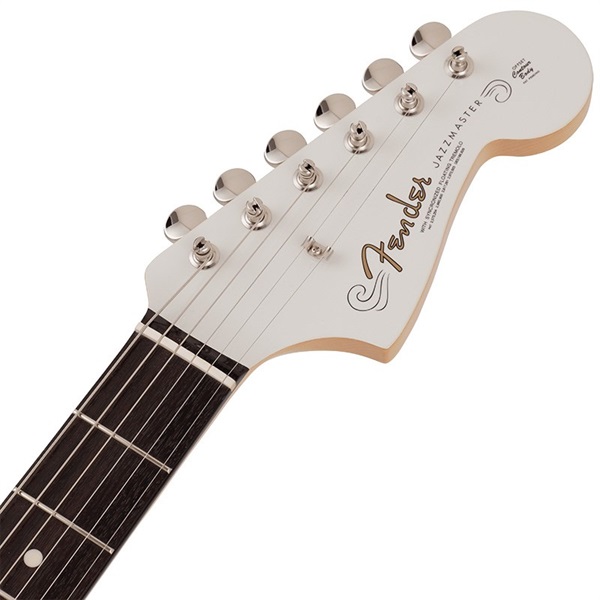 Fender Made in Japan 2023 Collection Traditional 60s Jazzmaster (Olympic White with Blue Competition Stripe/Rosewood) 画像4