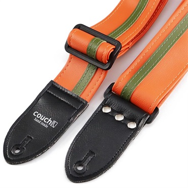 Couch Guitar Strap Racer X Orange/Khaki 画像1