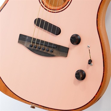 Fender Acoustics FSR American Acoustasonic Stratocaster (Shell Pink/Ebony Fingerboard) 画像4