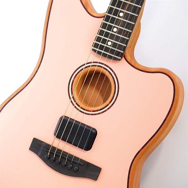 Fender Acoustics FSR American Acoustasonic Jazzmaster (Shell Pink/Ebony Fingerboard)【特価】 画像3