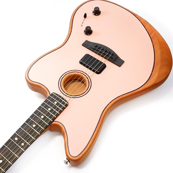 Fender Acoustics FSR American Acoustasonic Jazzmaster (Shell Pink/Ebony Fingerboard)【特価】 画像5