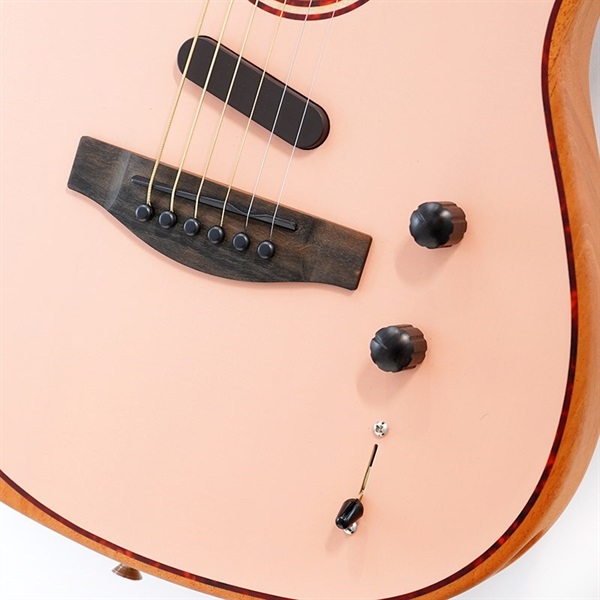 Fender Acoustics FSR American Acoustasonic Telecaster (Shell Pink/Ebony Fingerboard)【特価】 画像4