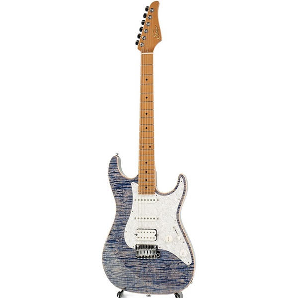 Suhr Guitars Core Line Series Standard Plus (Trans Blue Denim