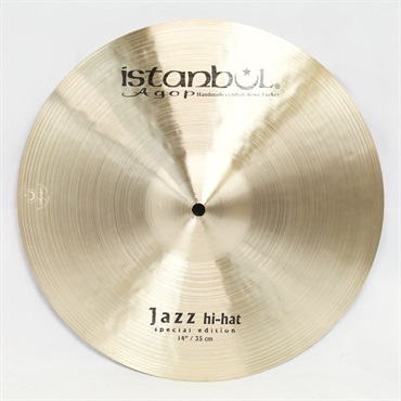 Istanbul／Agop Special Edition Jazz HiHat 14pair [Top：848g