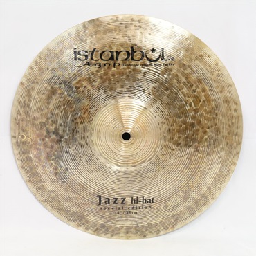 Istanbul／Agop Special Edition Jazz HiHat 14pair [Top：848g / Bottom：1094ｇ] 画像4