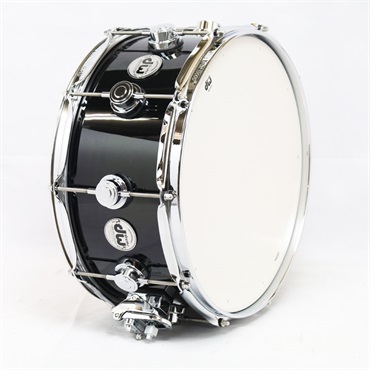 dw Collector's Pure Maple Snare Drum VLT 14×6.5／GLOSS BLACK Finish Ply [CLV1465SD/FP-GLBK/C] 画像2