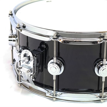 dw Collector's Pure Maple Snare Drum VLT 14×6.5／GLOSS BLACK Finish Ply [CLV1465SD/FP-GLBK/C] 画像4