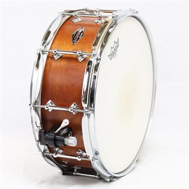 Craviotto Custom Shop Solid Mahogany Snare Drum 14×5.5 【中古 
