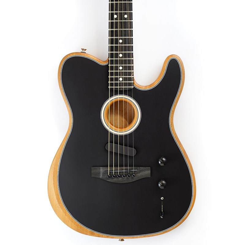 Fender USA American Acoustasonic Telecaster (Black) SN.242114A 画像9