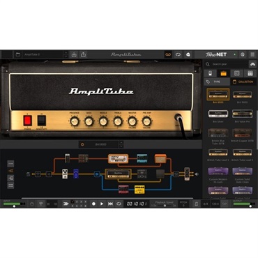 IK Multimedia AmpliTube 5 MAX v2 アンプシミュ IK Multimedia AmpliTube 5 Max v2 Upgrade【アップグレード版】(代引