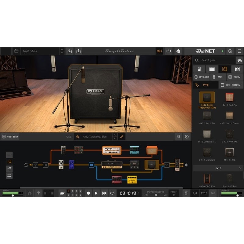 IK Multimedia AmpliTube 5 Max v2 Upgrade【アップグレード版】(代引