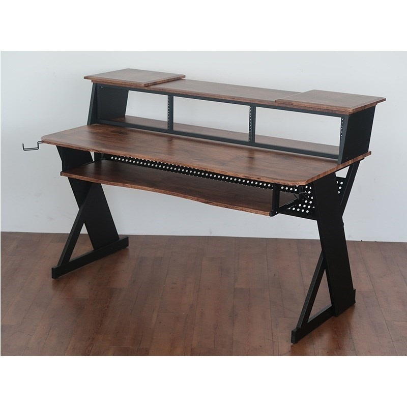 Ikebe Original 【GW激得セール】Canvas Desk (STR-335) Chocolate【期間・台数限定特別プライス！】(お届け先：北海道/九州/※沖縄・離島は別途お見積り) 画像1