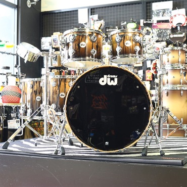 dw Collector's Pure Maple 5pc Drum Kit [BD22，FT16&14，TT12&10 / Exotic (Ivory Ebony)] 画像1
