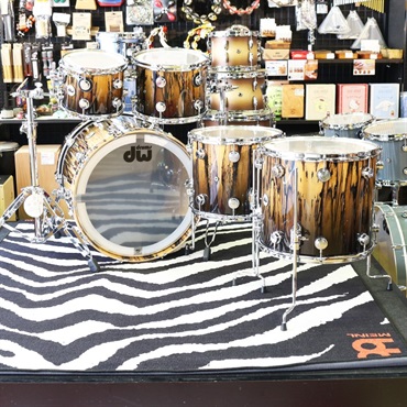 dw Collector's Pure Maple 5pc Drum Kit [BD22，FT16&14，TT12&10 / Exotic (Ivory Ebony)] 画像4