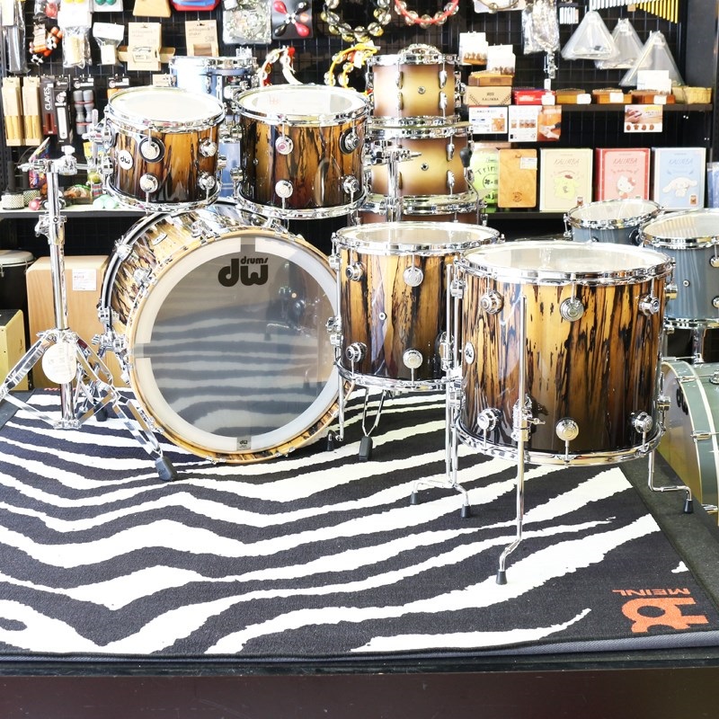 dw Collector's Pure Maple 5pc Drum Kit [BD22，FT16&14，TT12&10 / Exotic (Ivory Ebony)] 画像4