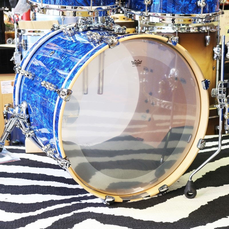 Pearl 値下げしました！Reference Pure 4pc Drum Kit [BD20， FT14， TT12&10 / No.418 Blue Abalone] 画像5