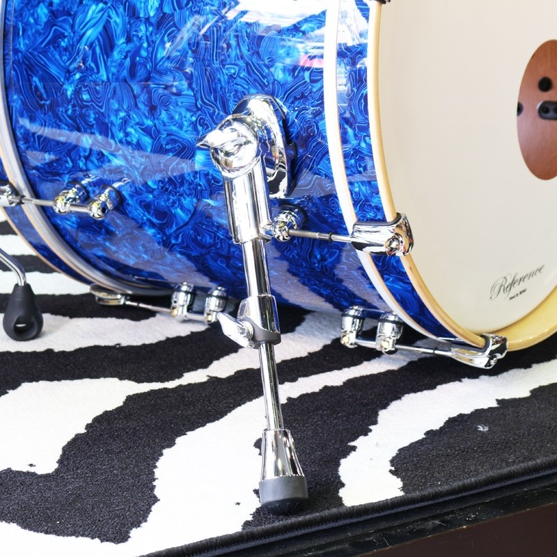 Pearl 値下げしました！Reference Pure 4pc Drum Kit [BD20， FT14， TT12&10 / No.418 Blue Abalone] 画像7