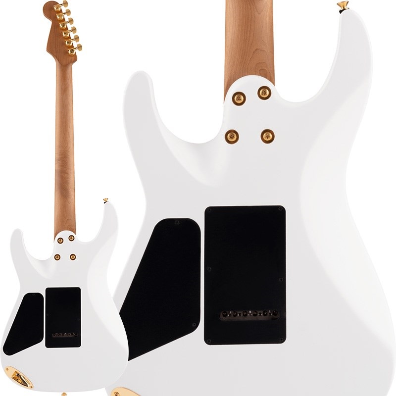 Charvel Pro-Mod Series DK24 HSS 2PT CM (Snow White/Caramelized Maple) 画像1