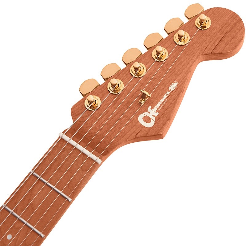 Charvel Pro-Mod Series DK24 HSS 2PT CM (Snow White/Caramelized Maple) 画像4